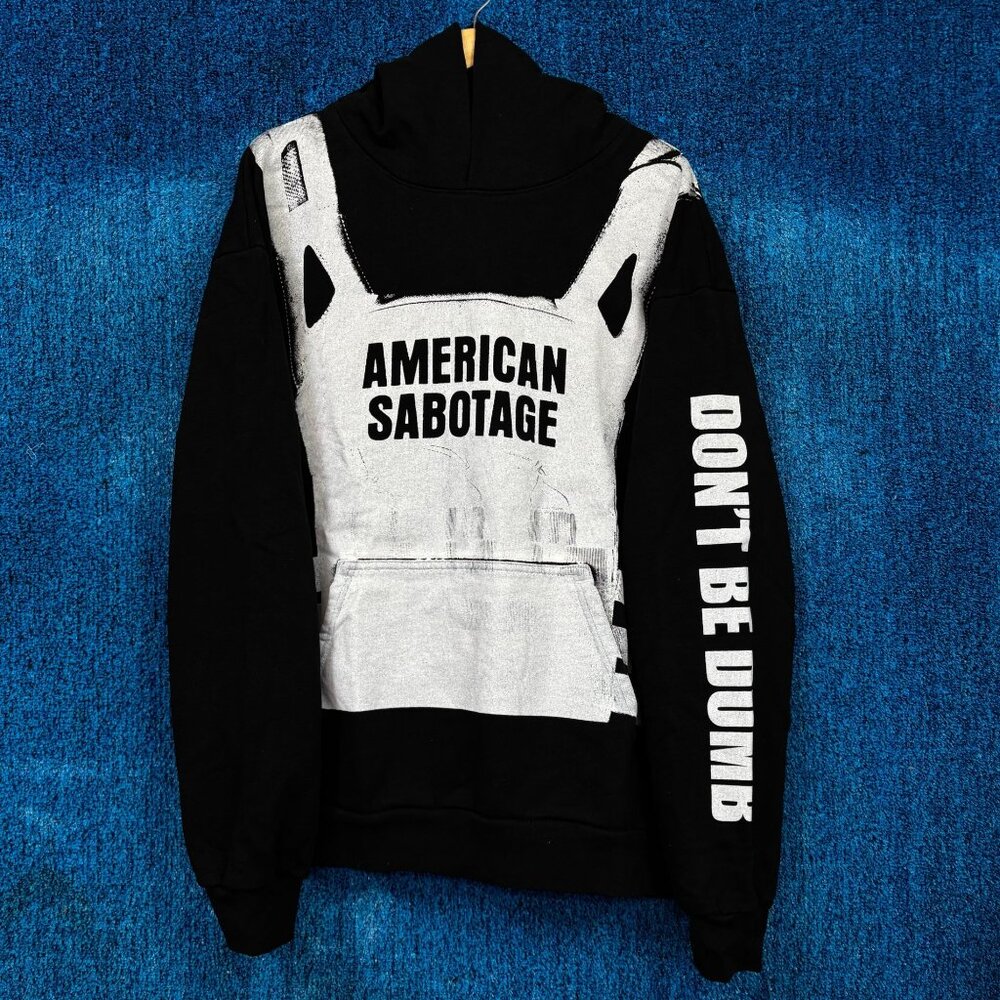 Asap Rocky American Sabotage Rap Hoodie Size Extra Large